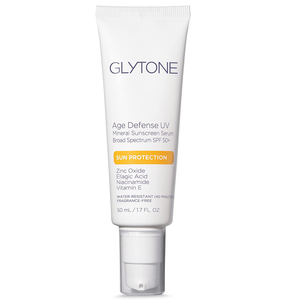 Glytone Age Defense Uv Mineral Sunscreen Serum Spf 50+