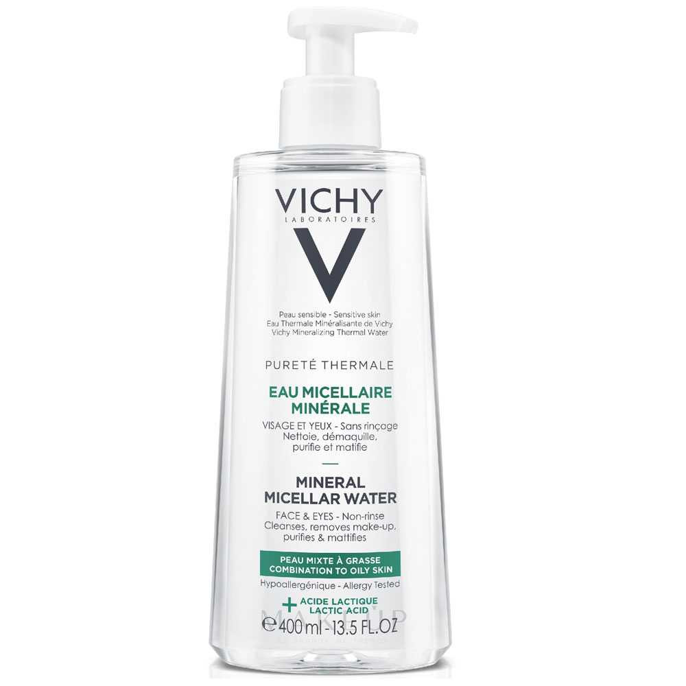 Vichy Purete Thermale Micellar Water for Combination to Oily Skin 20$