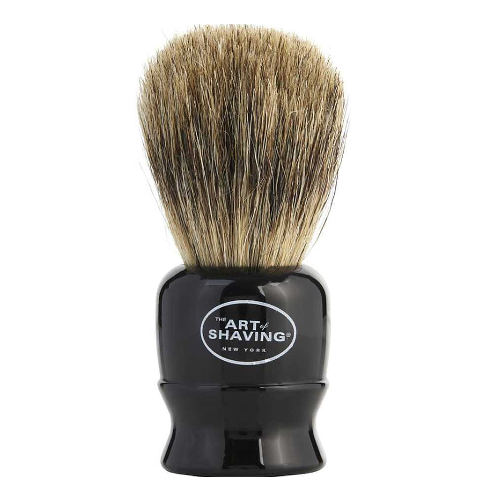 The Art of Shaving Travel Brush Pure - Black 75$