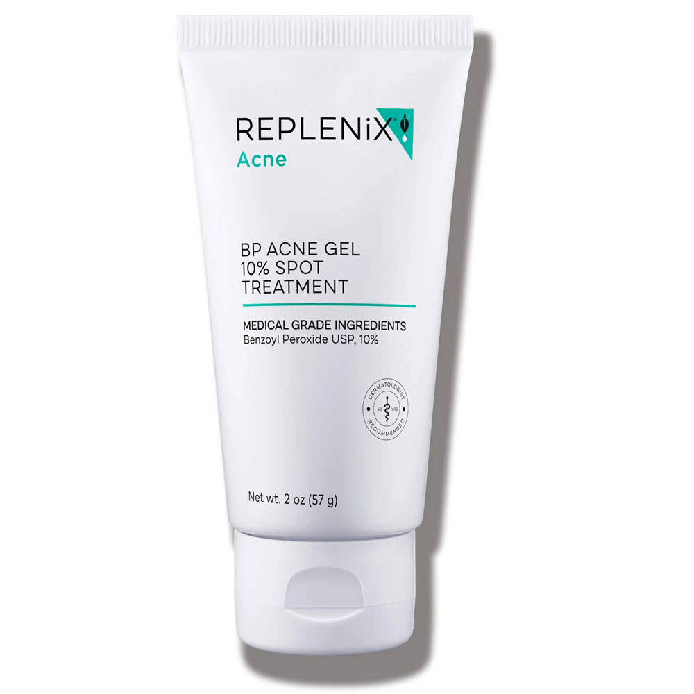 Replenix Bp Acne Gel 10% Spot Treatment In White