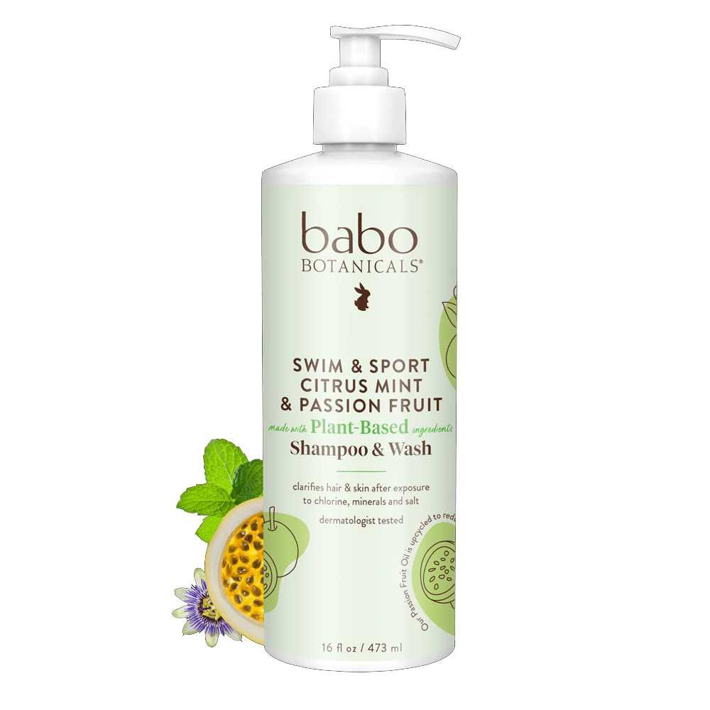 Babo Botanicals Swim & Sport Citrus Mint Shampoo & Wash