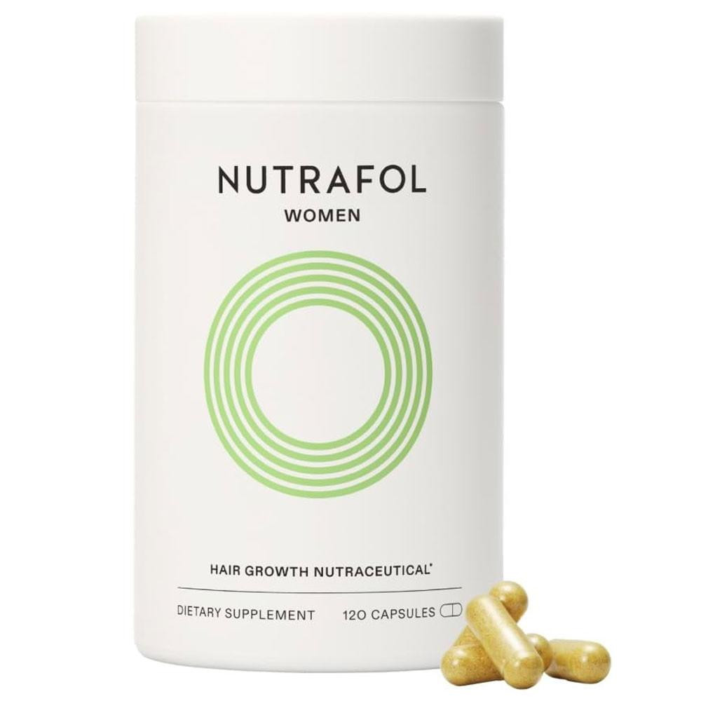 Nutrafol Women Hair Growth Nutraceutical original formula 120 capsule bottle with capsules