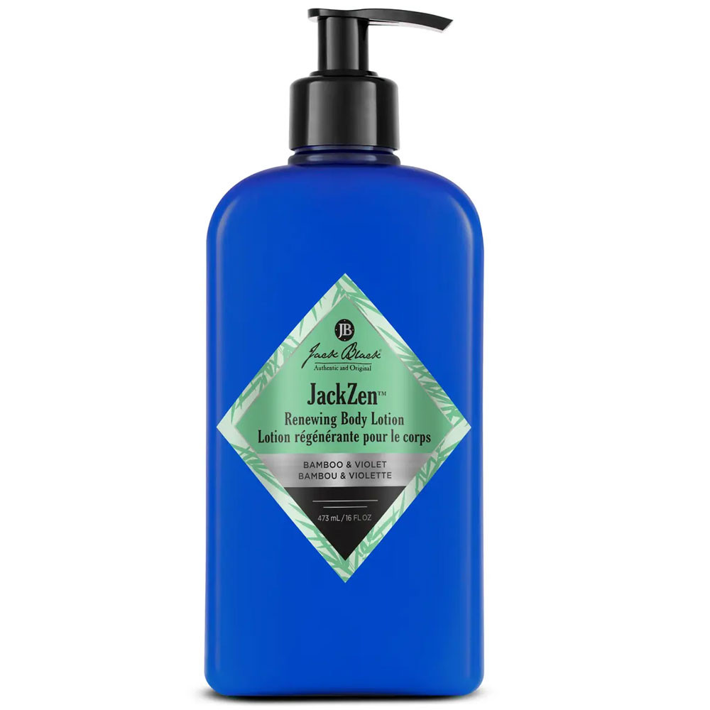 Jack Black Jackzen Renewing Body Lotion In White