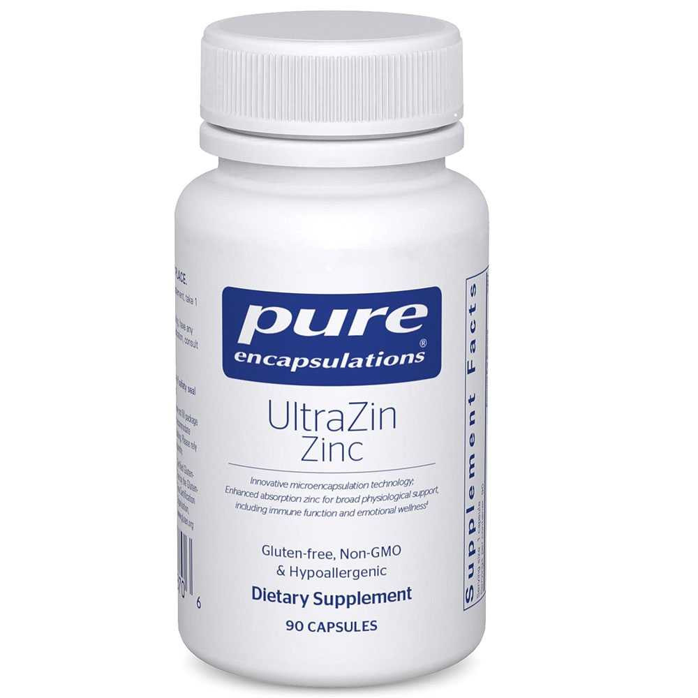 Pure Encapsulations UltraZin Zinc - 90 Capsules 21$
