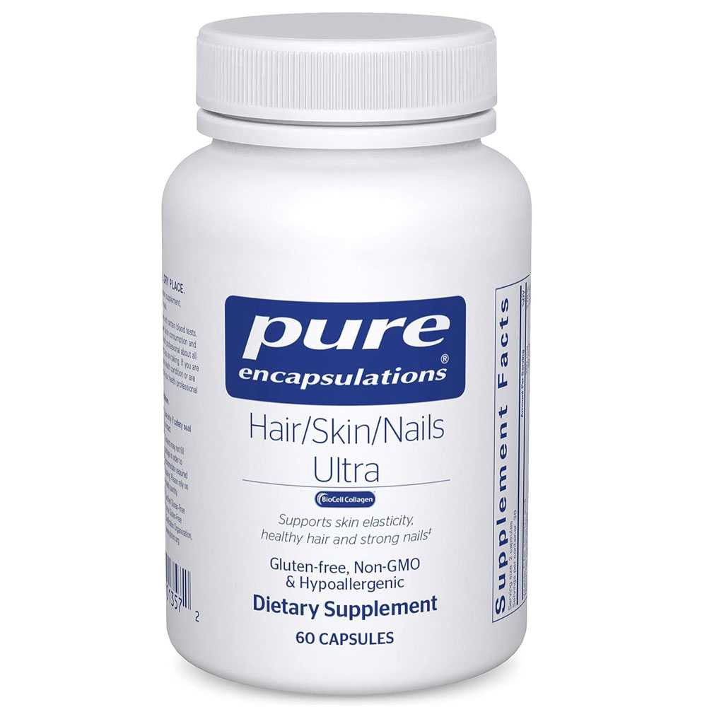 Pure Encapsulations Hair/Skin/Nails Ultra - 60 Capsules