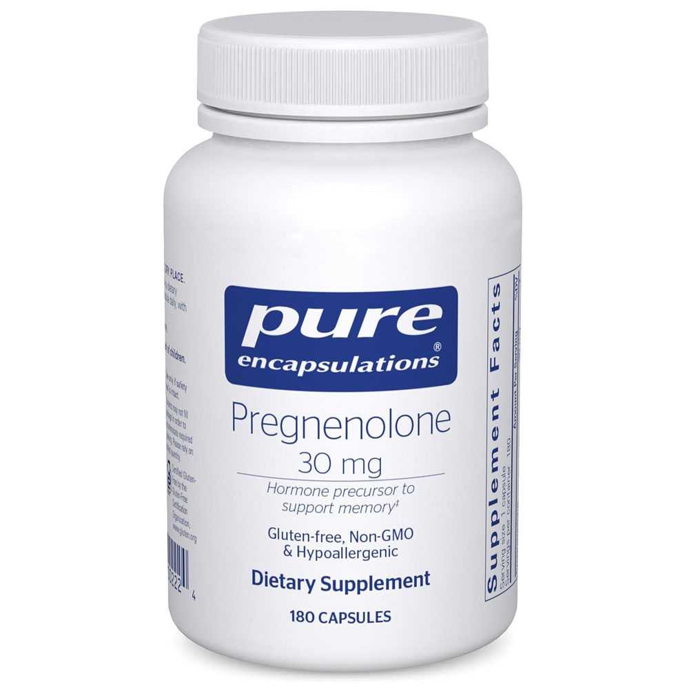 Pure Encapsulations Pregnenolone - 180 Capsules