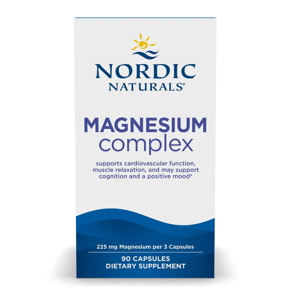 Nordic Naturals Magnesium Complex - 90 Capsules 19$