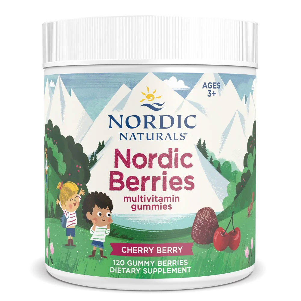 Nordic Naturals Nordic Berries Cherry Berry Flavor - Gummy Berries