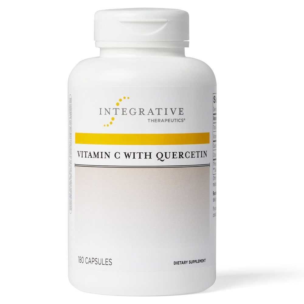 Integrative Therapeutics Vitamin C with Quercetin - 180 Capsules 43$