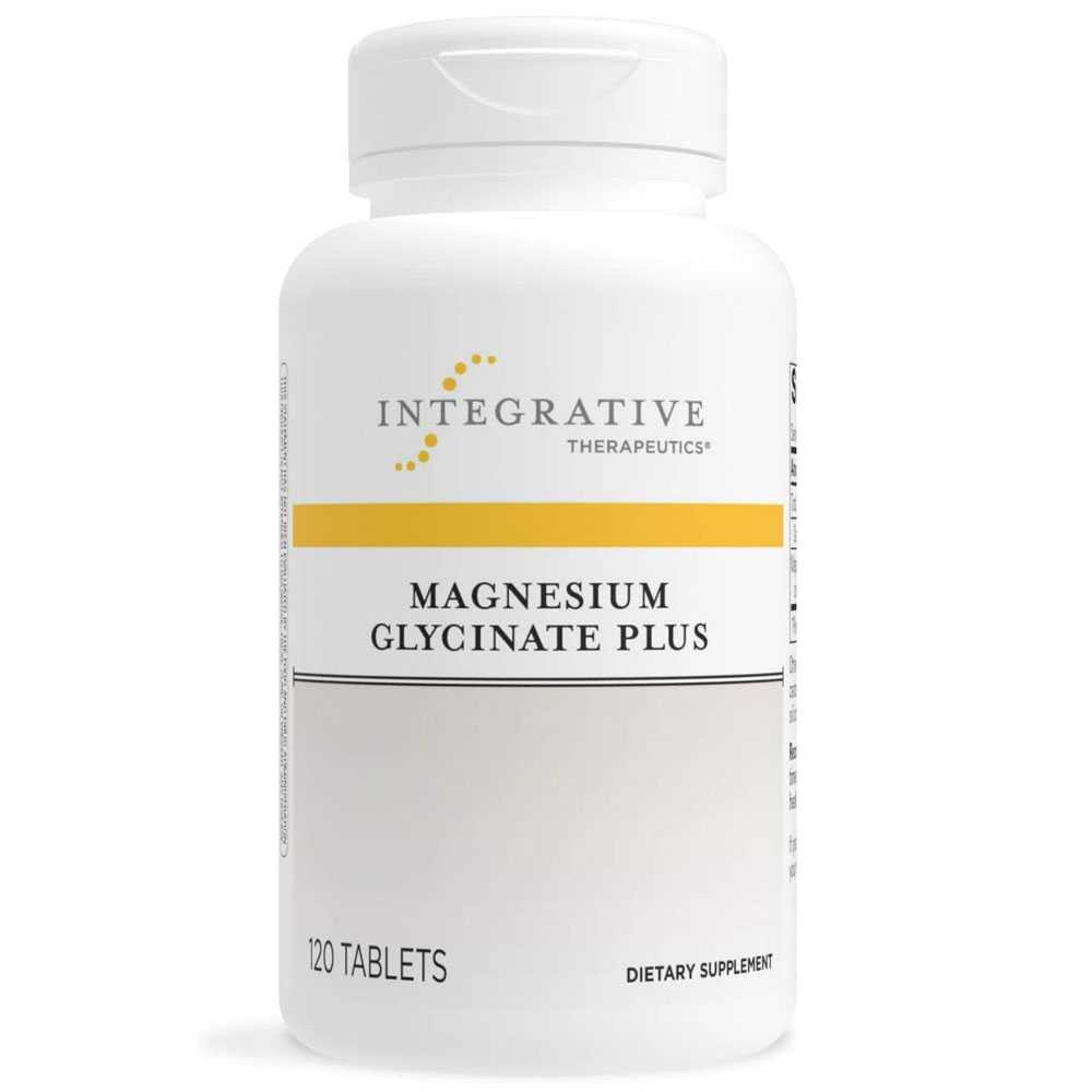 Integrative Therapeutics Magnesium Glycinate Plus - 120 Tablets 29$