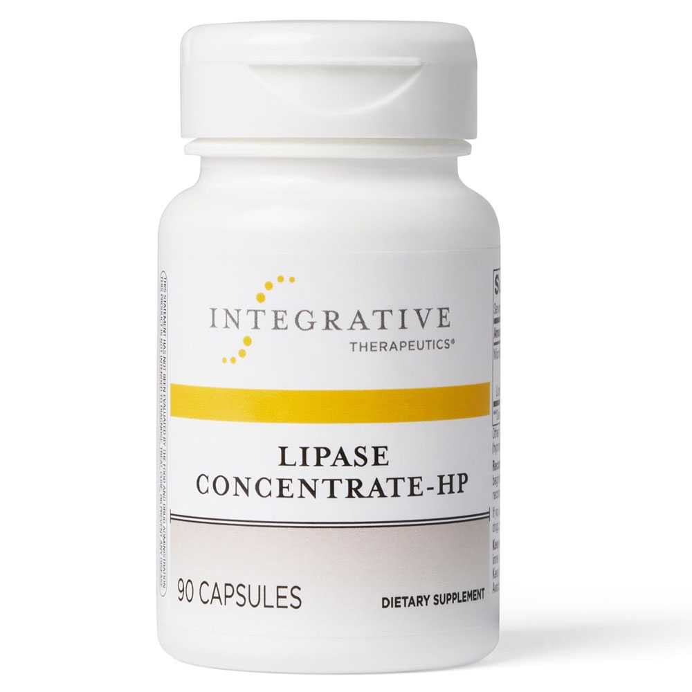 Integrative Therapeutics Lipase Concentrate - 90 Vegan Capsules