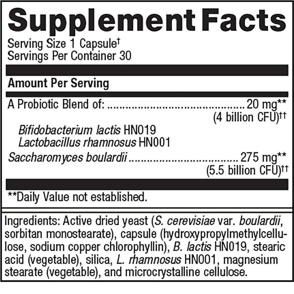 Metagenics UltraFlora Acute Care Probiotic - 30 Capsules