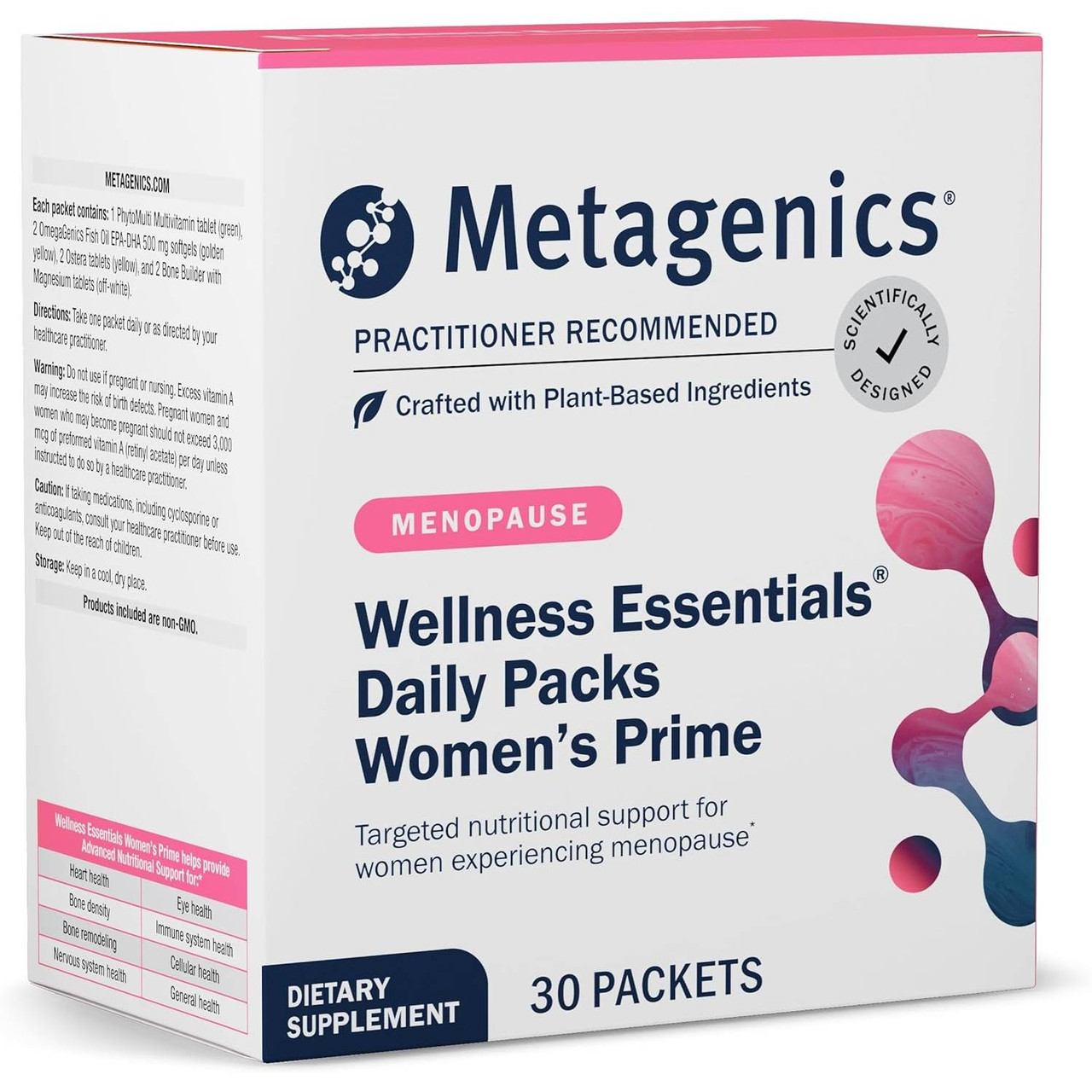 Metagenics Wellness Essentials Womens Prime - 30 Packets 82$