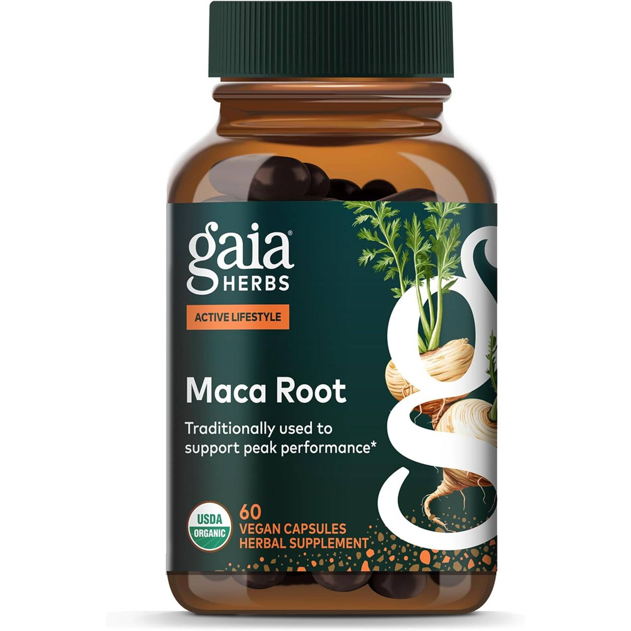 Gaia Herbs PRO Maca Root - 60 Capsules 24$