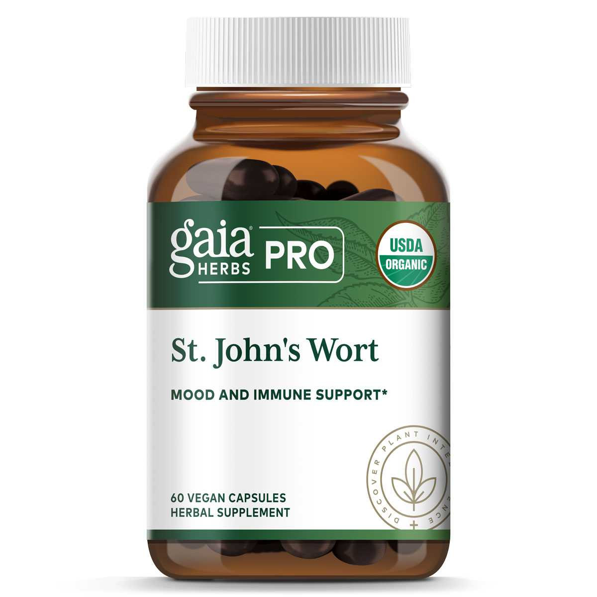 Gaia Herbs PRO St Johns Wort - 60 Capsules 38$