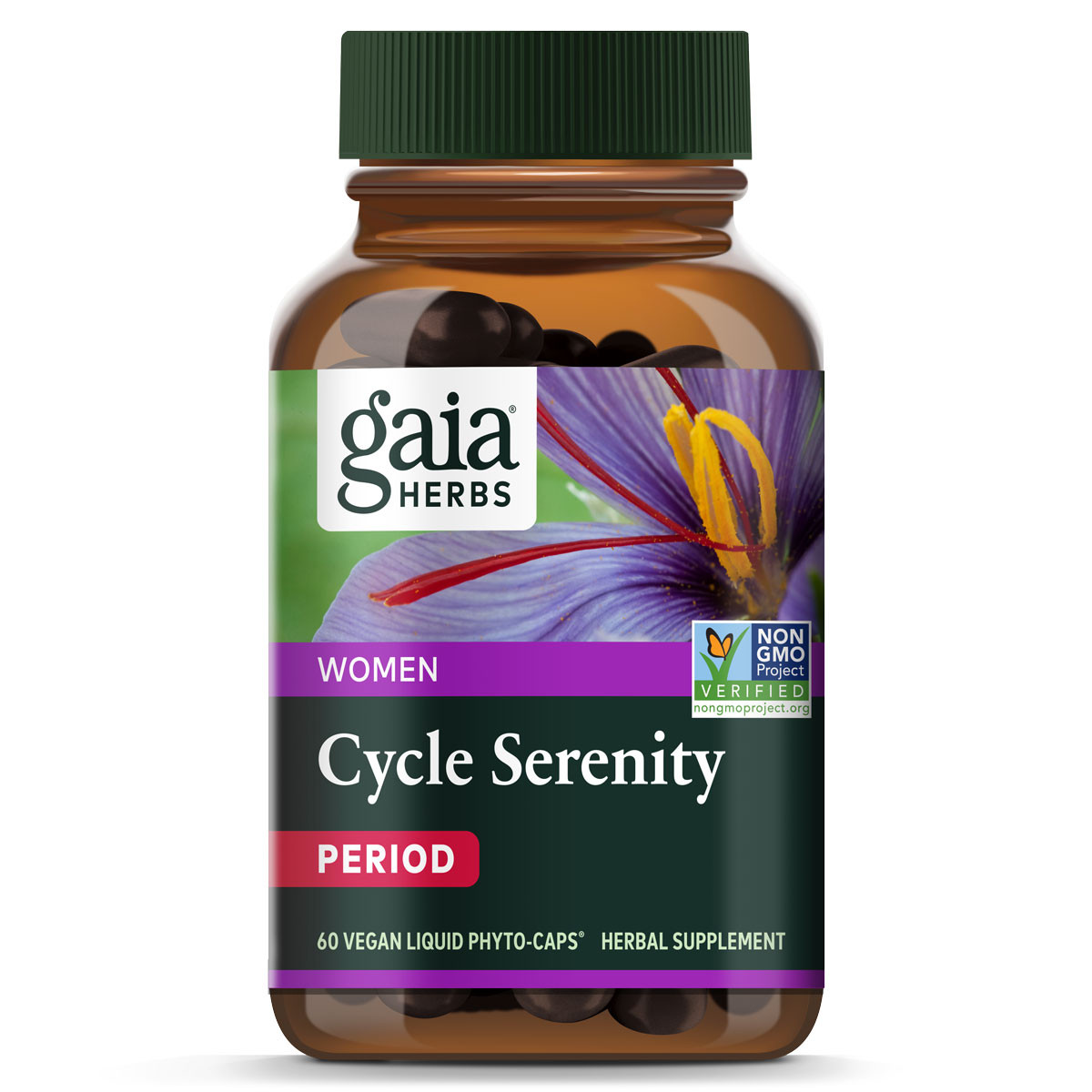 Gaia Herbs PRO Period Cycle Serenity - 60 Capsules 33$