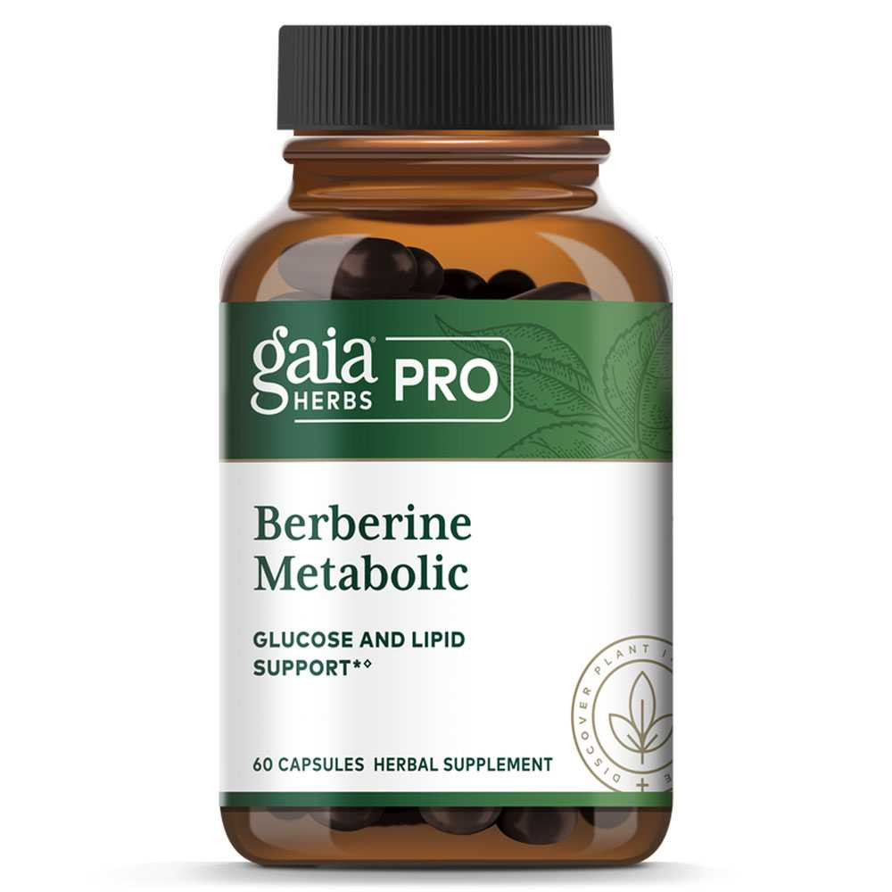 Gaia Herbs PRO Berberine Metabolic - 60 Capsules 51$
