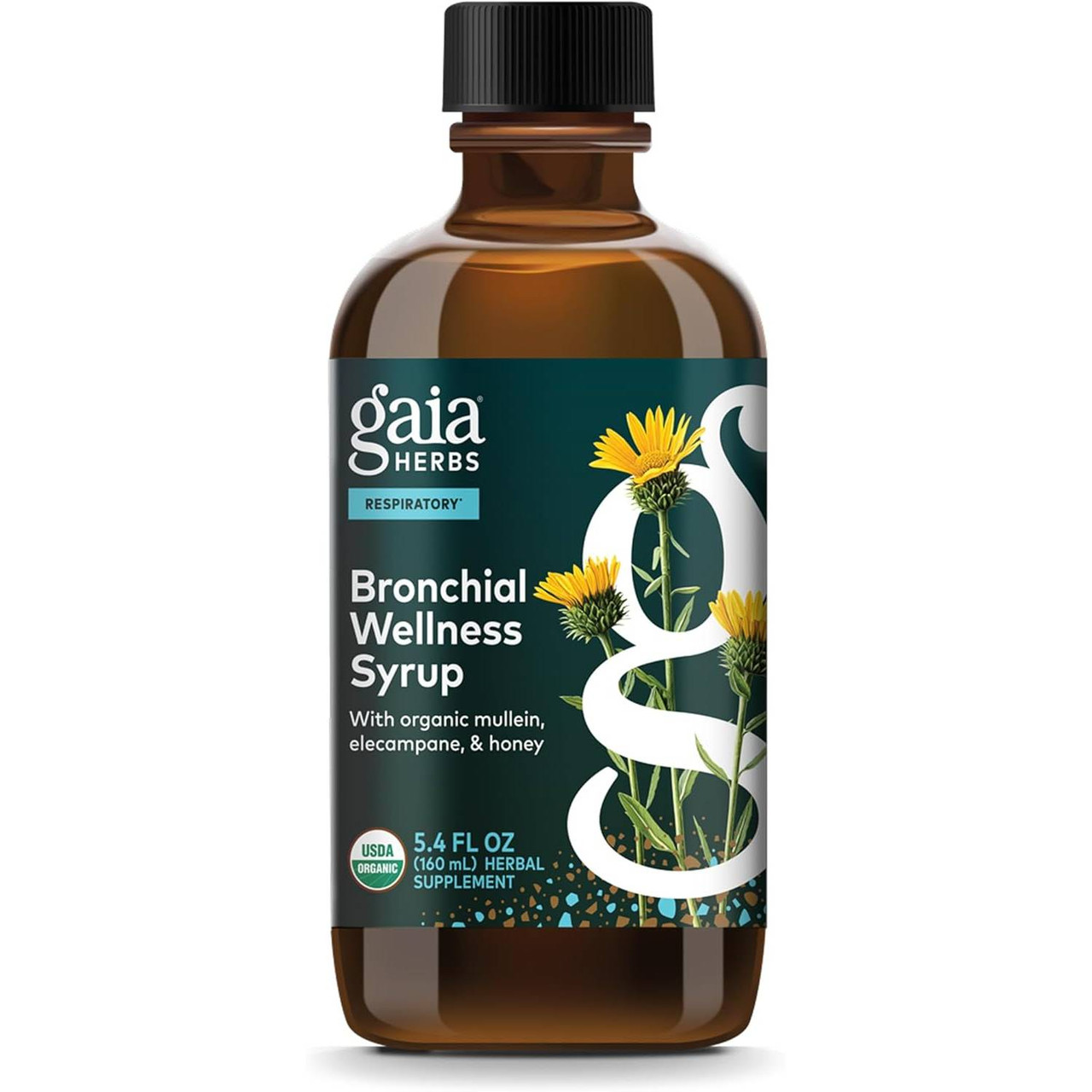 Gaia Herbs PRO Bronchial Wellness Herbal Syrup - 5.4 Ounces