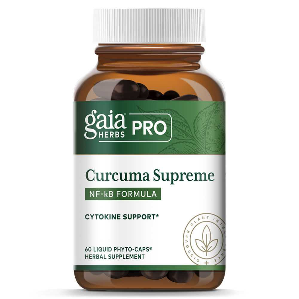 Gaia Herbs PRO Curcuma Supreme NF-kB Formula - 60 Capsules 38$