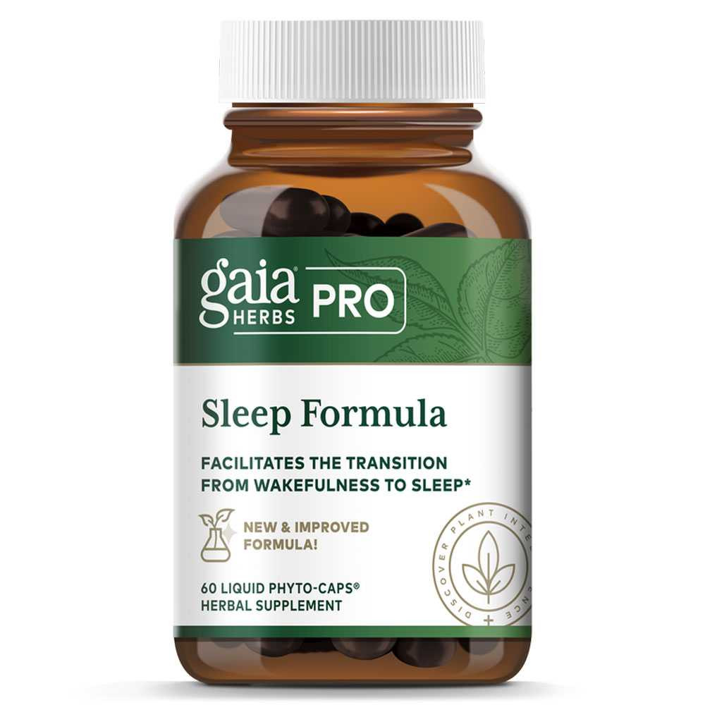 Gaia Herbs PRO Sleep Formula - 60 Capsules 38$