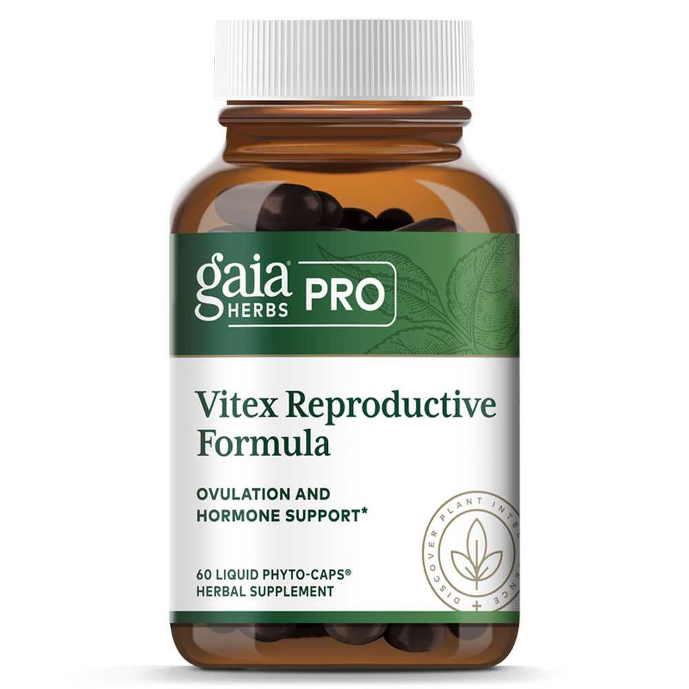 Gaia Herbs PRO Vitex Reproductive Formula - 60 Capsules 44$