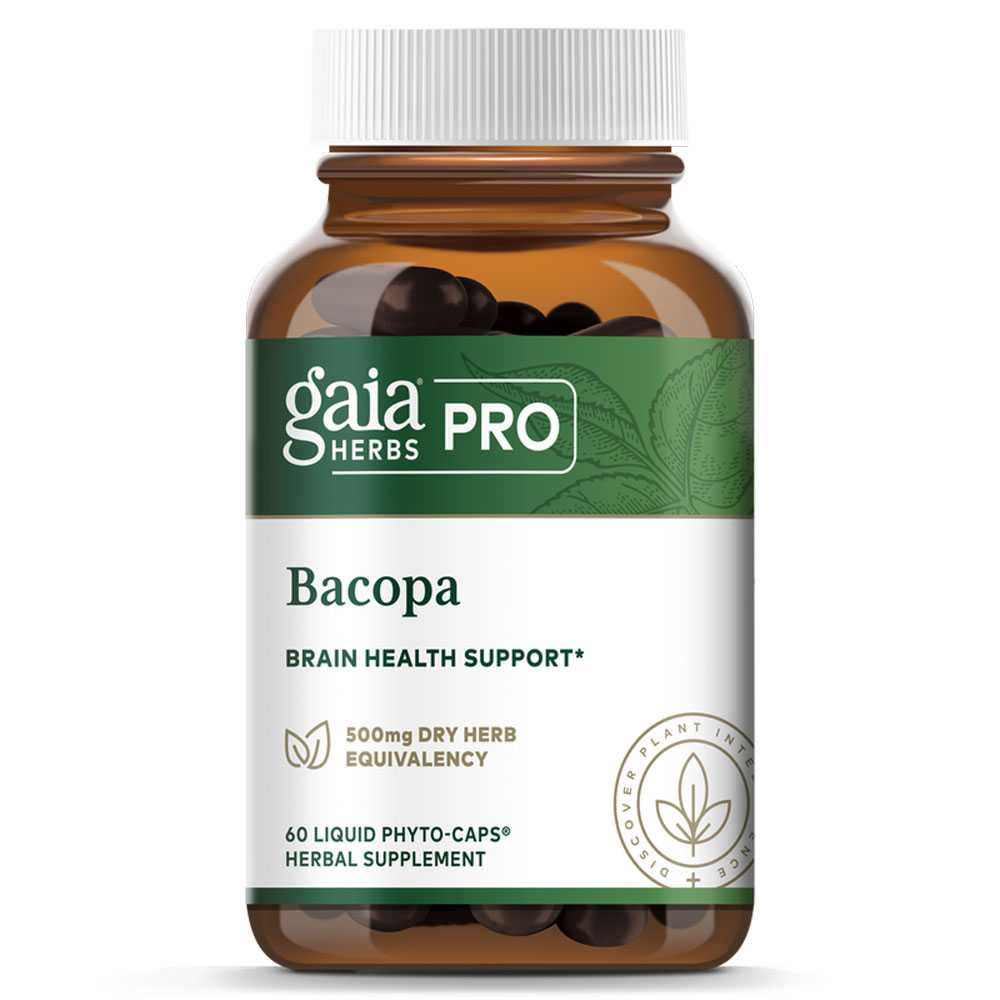 Gaia Herbs PRO Bacopa - 60 Capsules