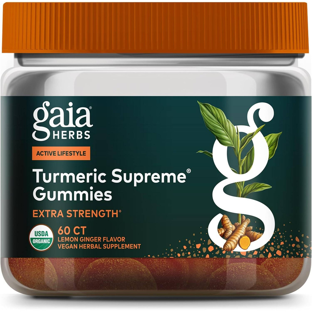 Gaia Herbs PRO Turmeric Supreme Extra Strength Gummies - 60 Gummies 32$