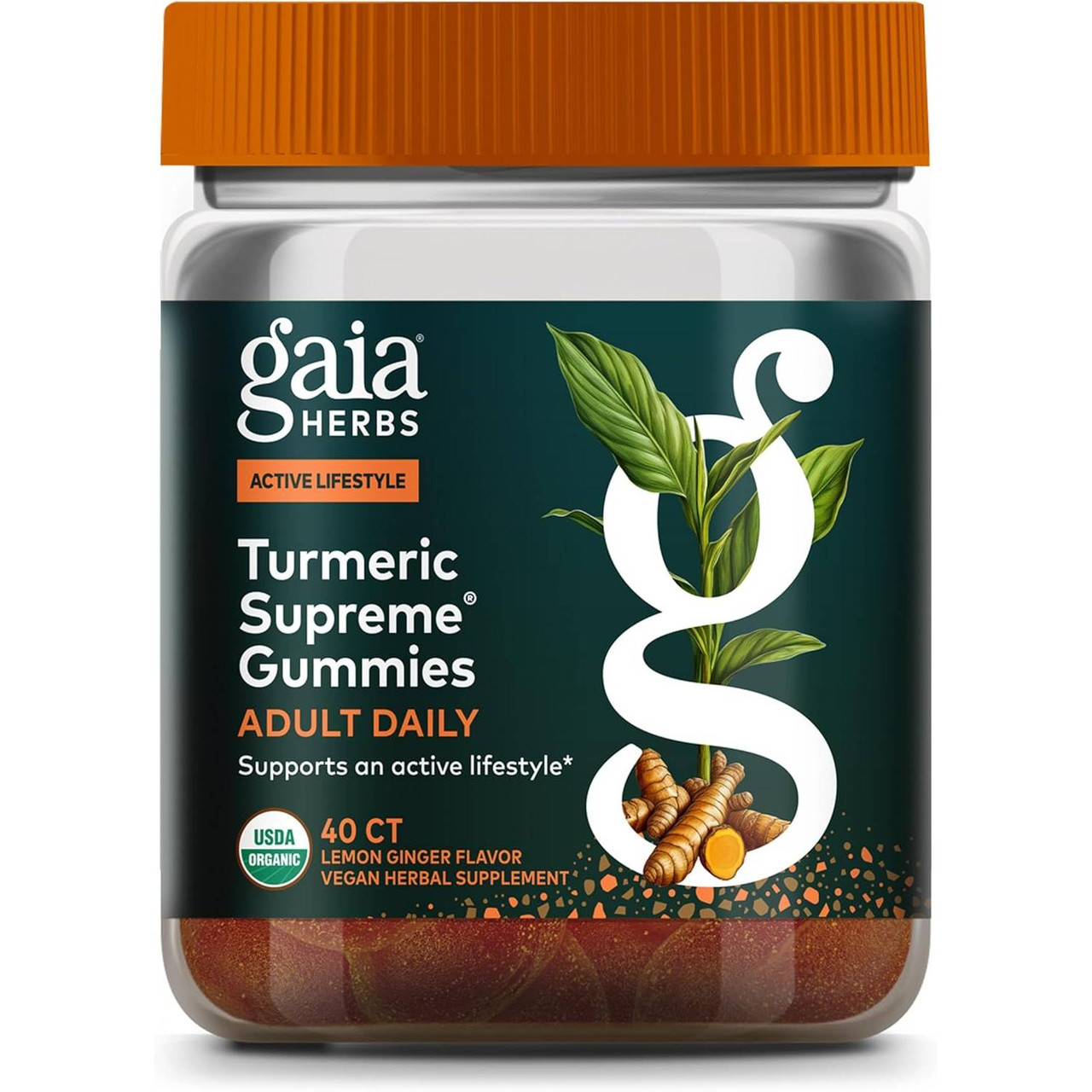 Gaia Herbs PRO Turmeric Supreme Adult Daily Gummies - 40 Gummies 23$