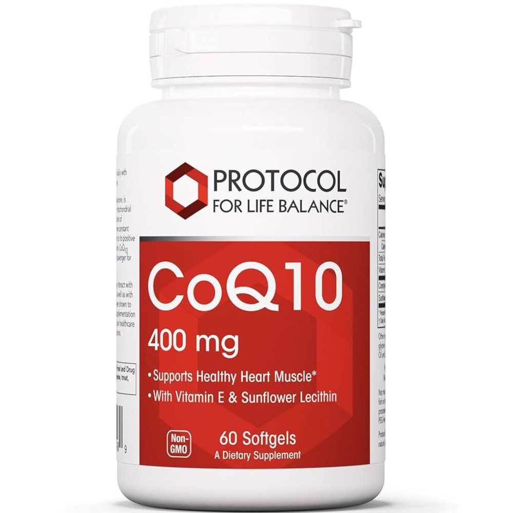 Protocol CoQ10 400mg - 60 Softgels 71$