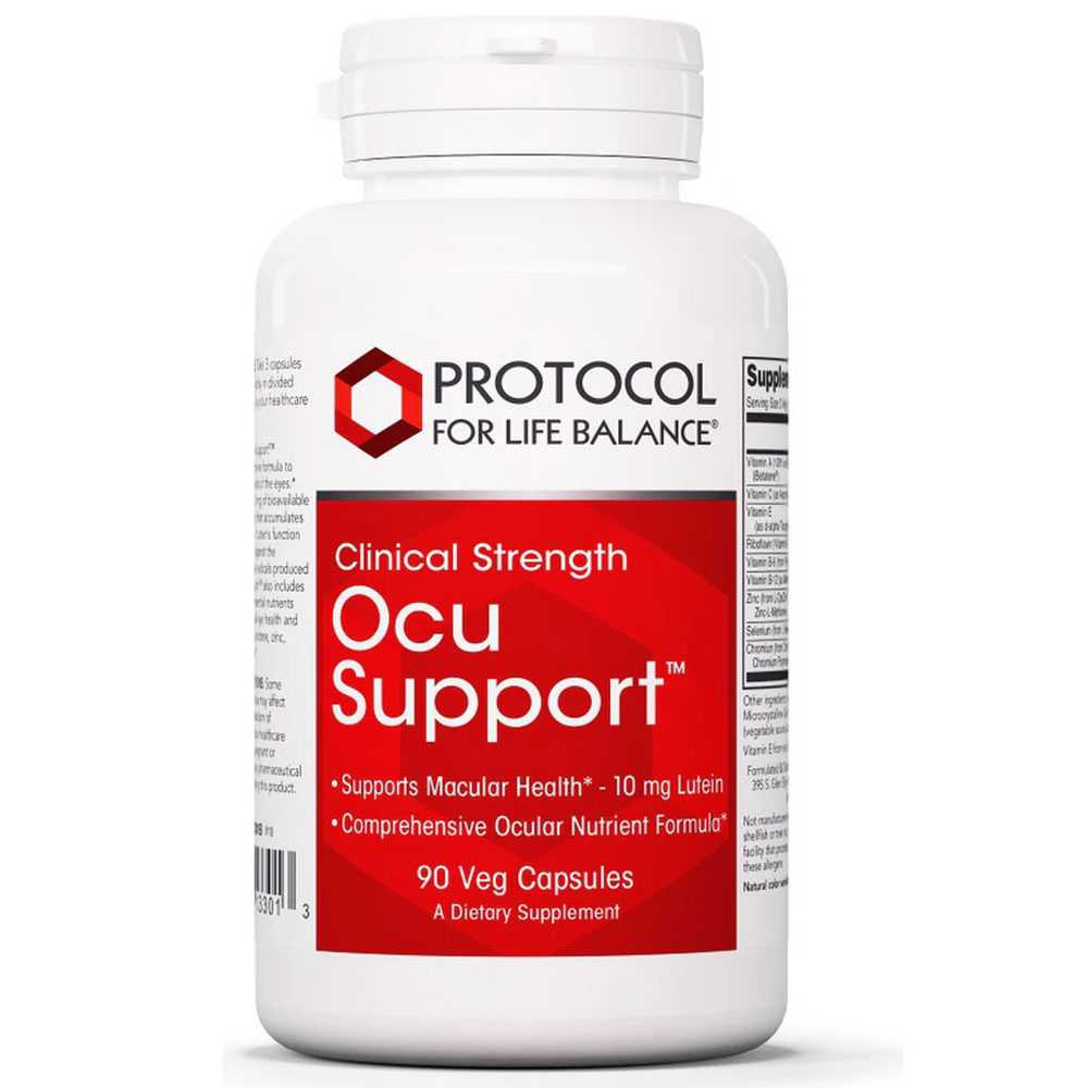 Protocol Ocu Support - 90 Capsules 36$