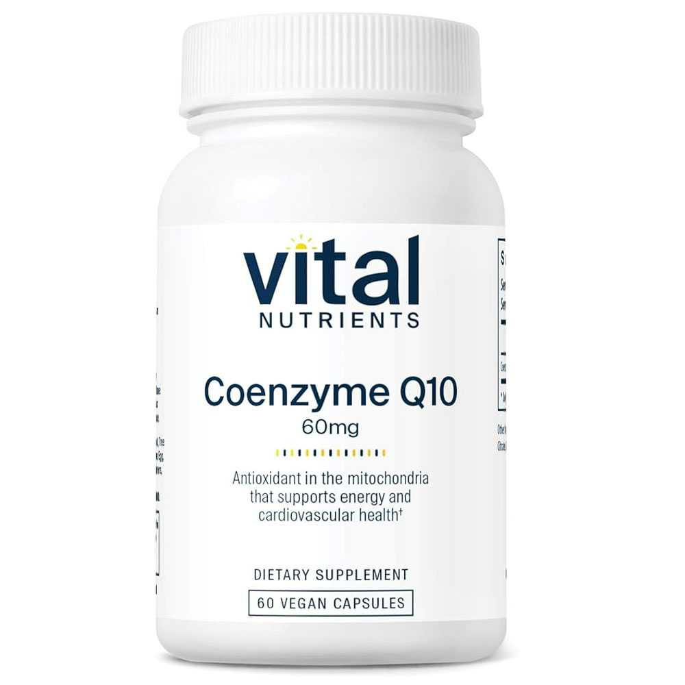 Vital Nutrients Coenzyme Q10 60mg - 60 Capsules