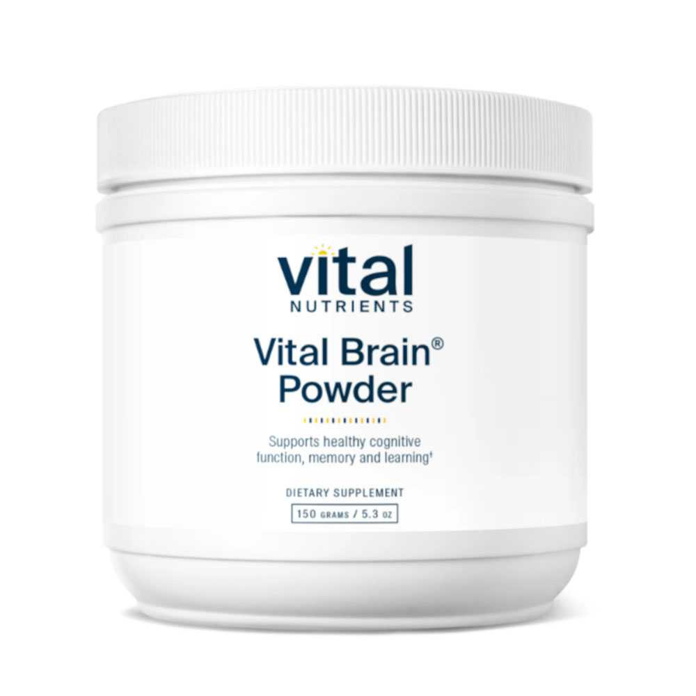 Vital Nutrients Vital Brain Powder with GPC ALC and PS - Grams