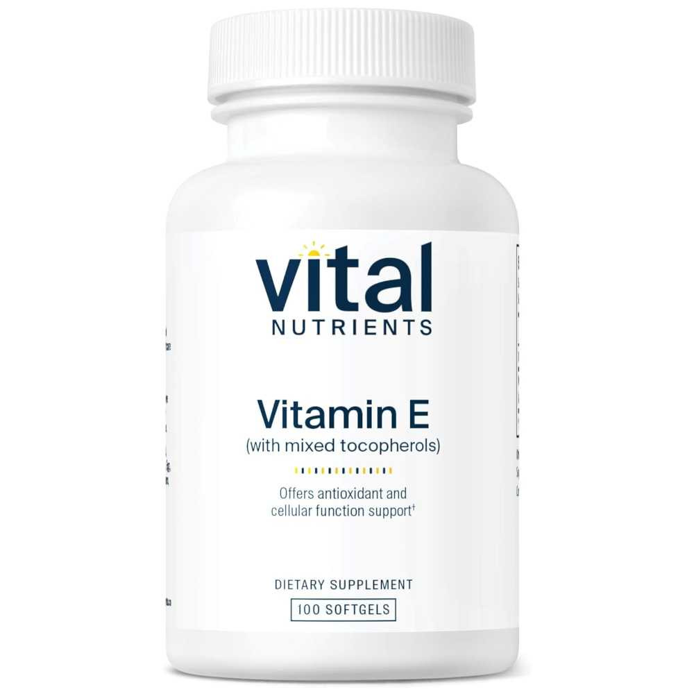 Vital Nutrients Vitamin E - 100 Softgels