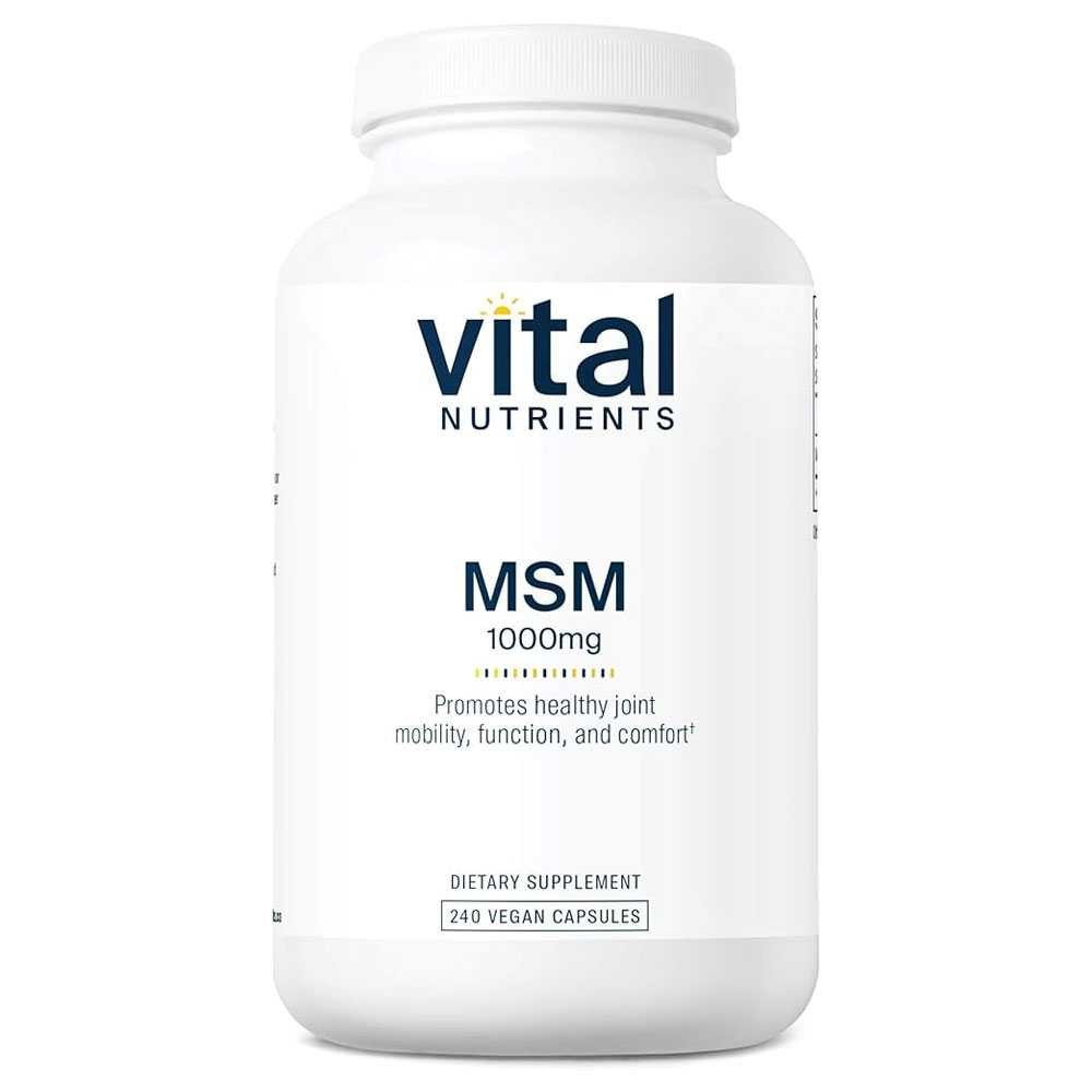 Vital Nutrients MSM - 240 Capsules