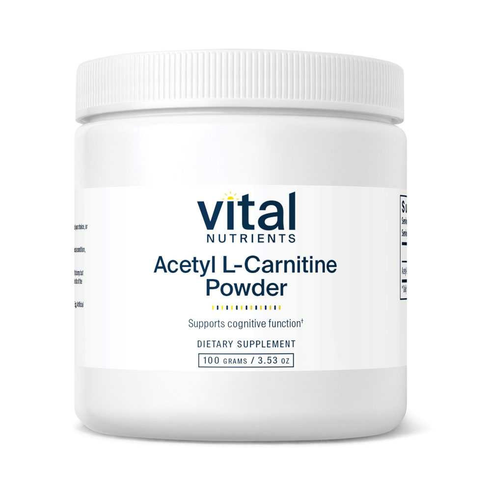 Vital Nutrients Acetyl L-Carnitine Powder - 100 Grams 81$