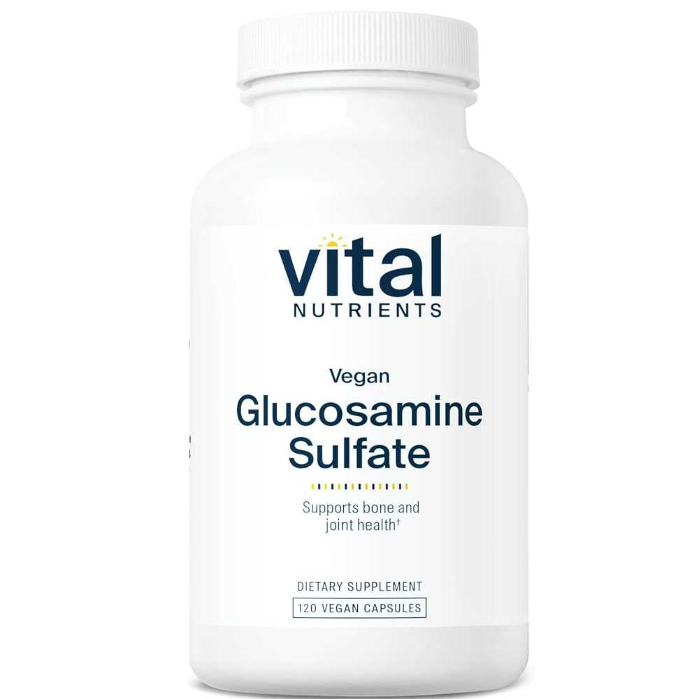 Vital Nutrients Vegan Glucosamine Sulfate - 120 Capsules 49$