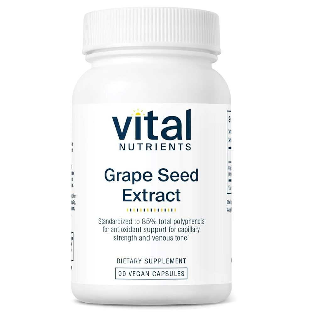 Vital Nutrients Grape Seed Extract - 90 Capsules