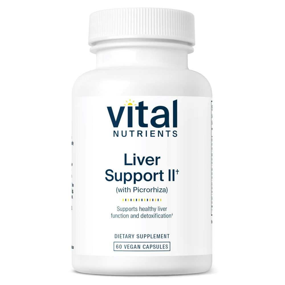 Vital Nutrients Liver Support II - 60 Capsules