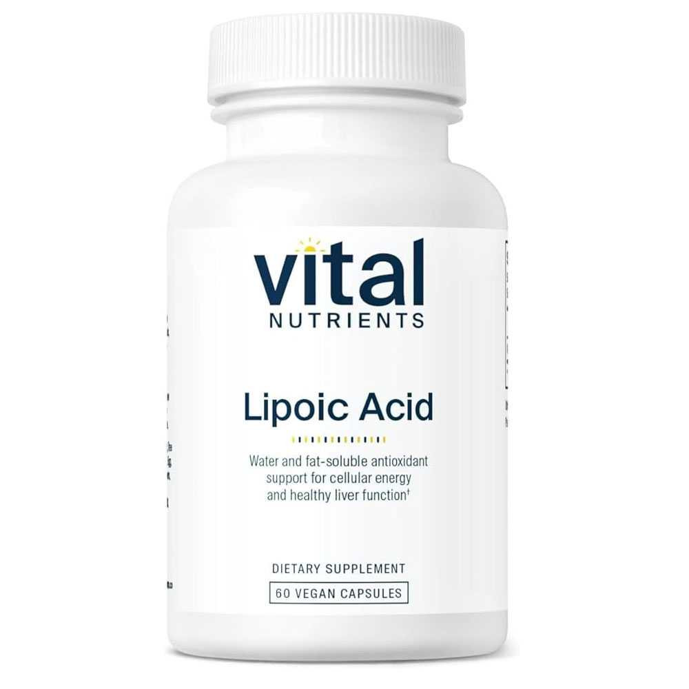 Vital Nutrients Lipoic Acid 300mg - 60 Capsules 49$
