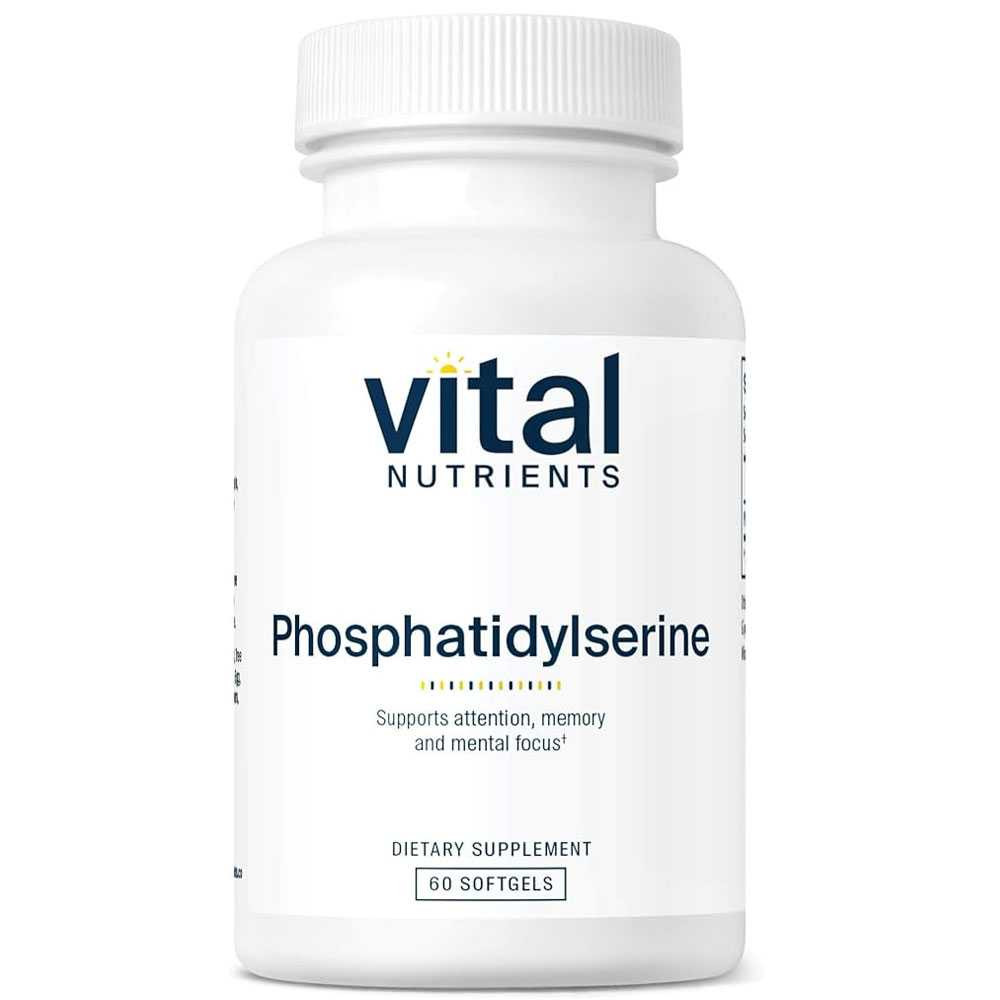 Vital Nutrients Phosphatidylserine - 60 Softgels