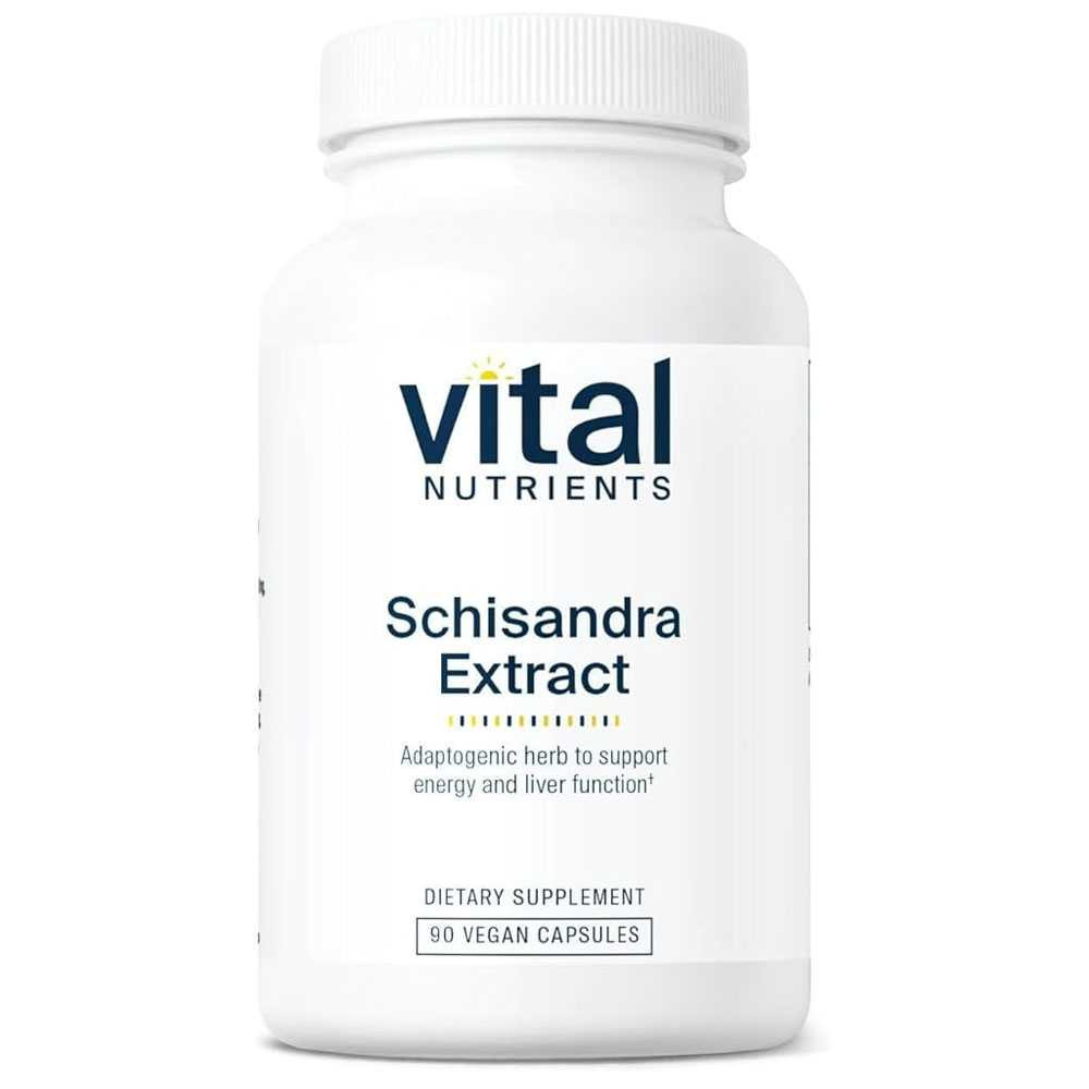 Vital Nutrients Schisandra Extract - 90 Capsules
