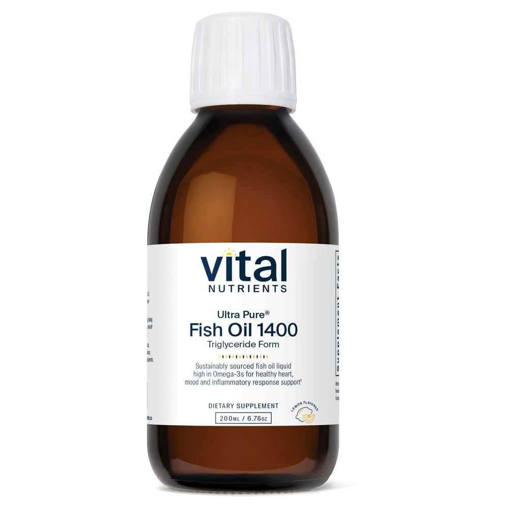Vital Nutrients Ultra Pure Fish Oil 1400 - Milliliters