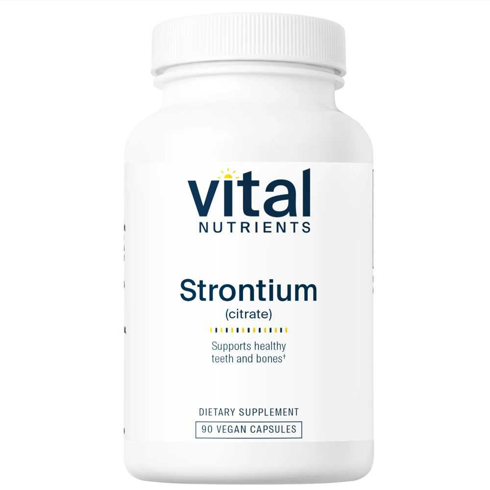 Vital Nutrients Strontium Citrate - 90 Capsules 27$
