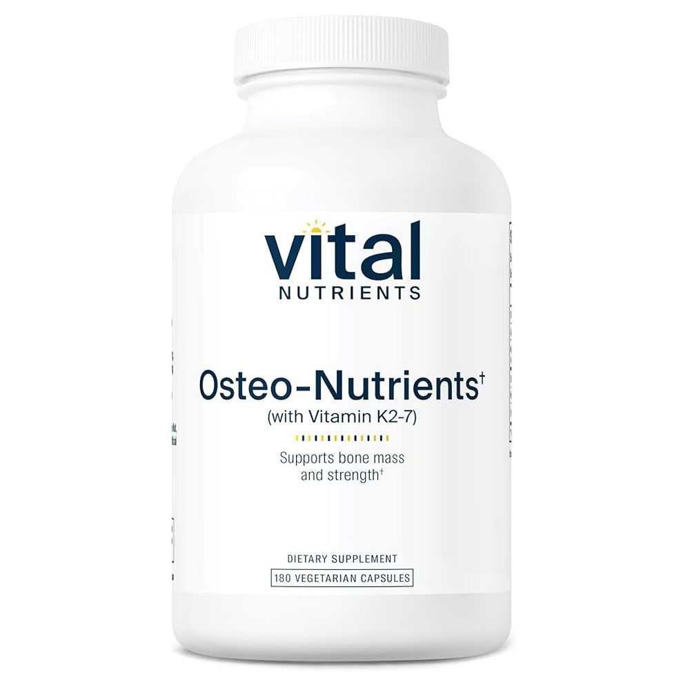 Vital Nutrients Osteo-Nutrients II with Vitamin K2-7 - 240 Capsules