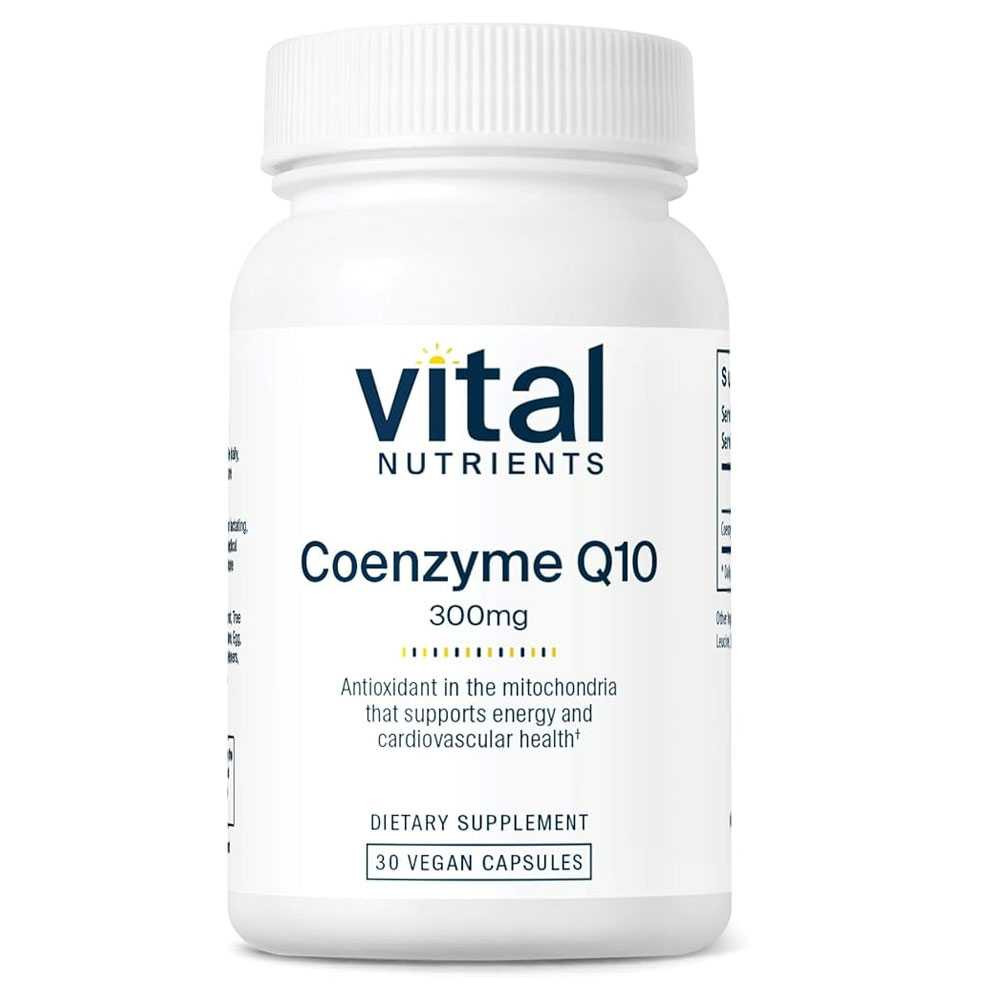Vital Nutrients CoEnzyme Q10 300mg - 30 Capsules 62$