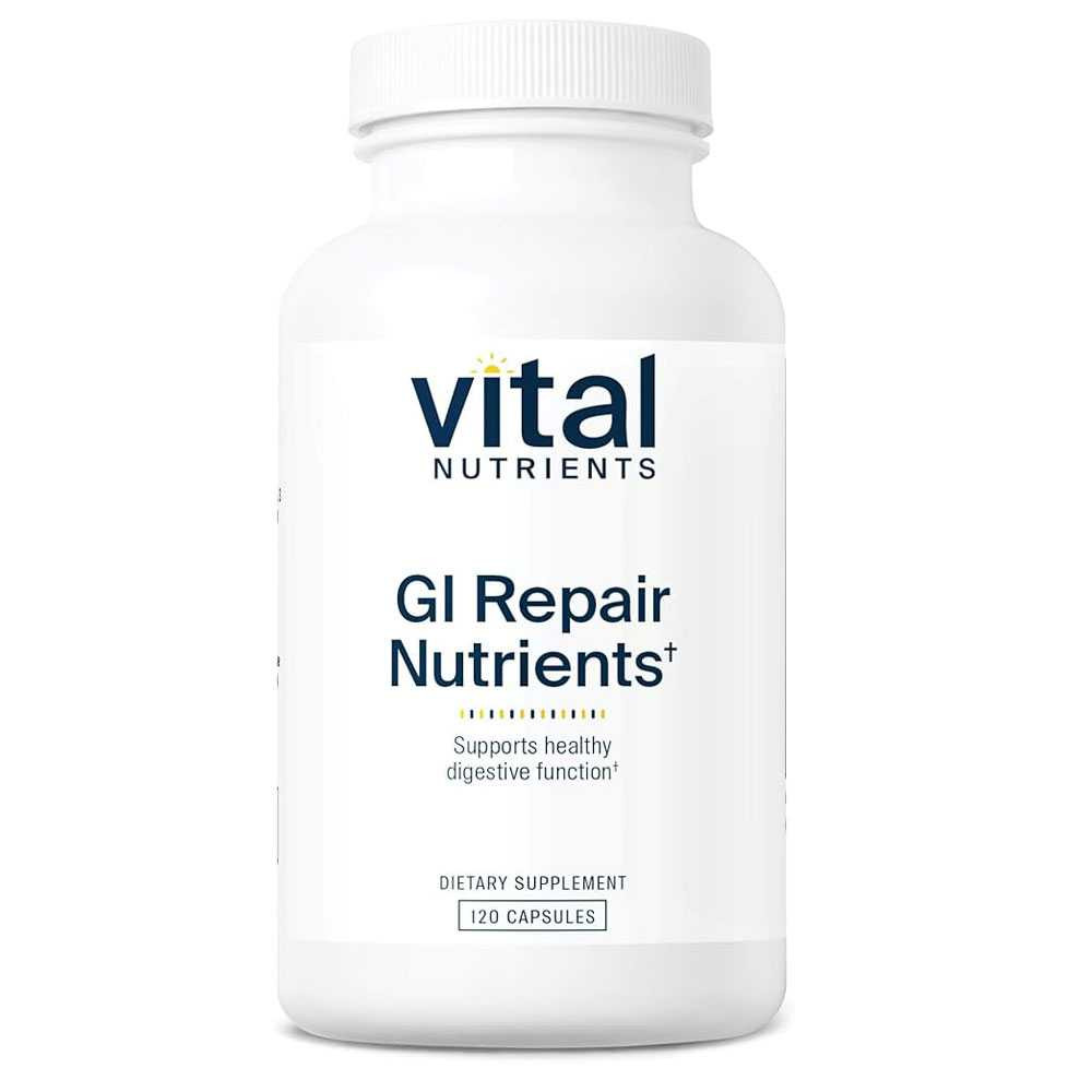 Vital Nutrients GI Repair Nutrients - 120 Capsules