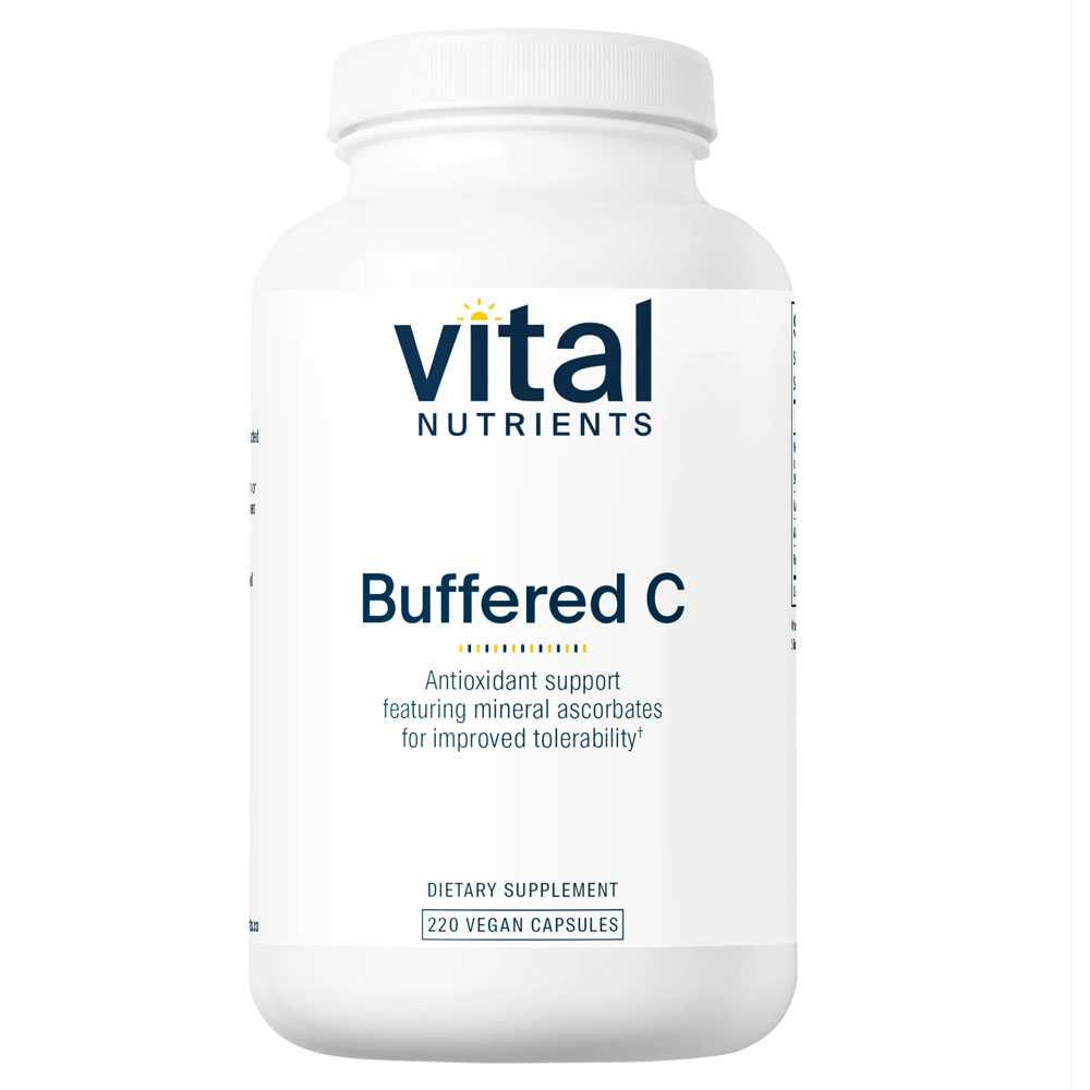 Vital Nutrients Buffered C - 220 Capsules