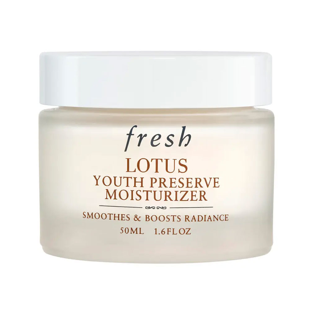 Fresh Lotus Youth Preserve Smoothing Day Moisturizer In White