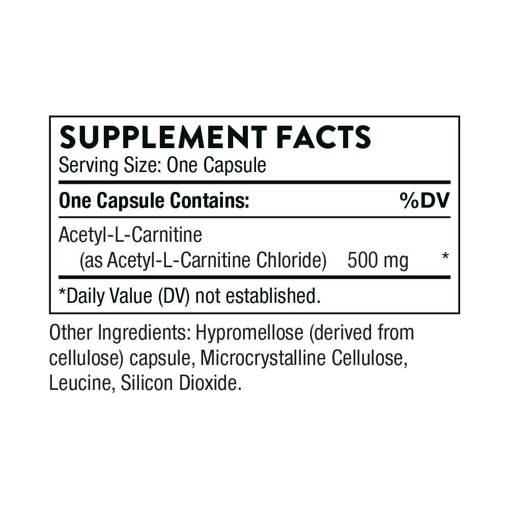 Thorne Acetyl-L-Carnitine - 60 Capsules