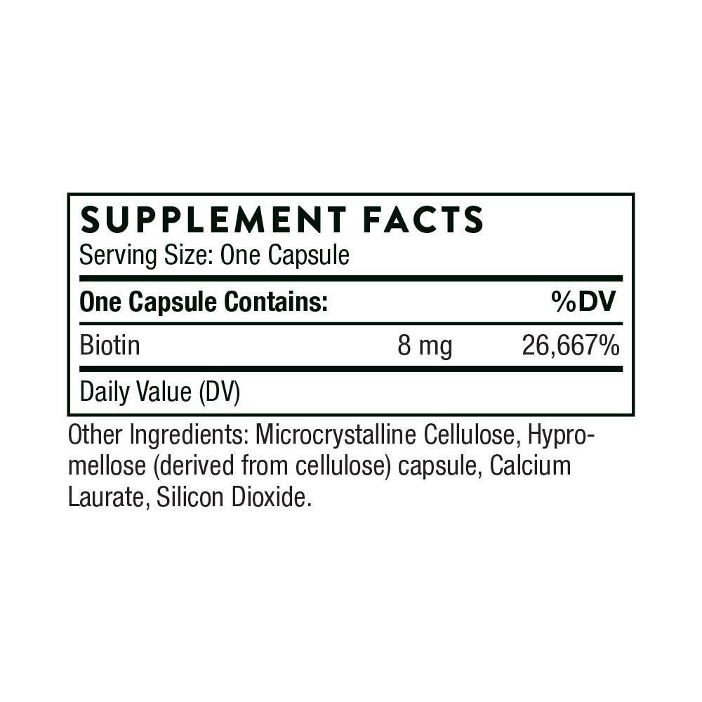 Thorne Biotin - 60 Capsules